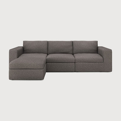 Mellow Modular Sofa - Textile | Granite
