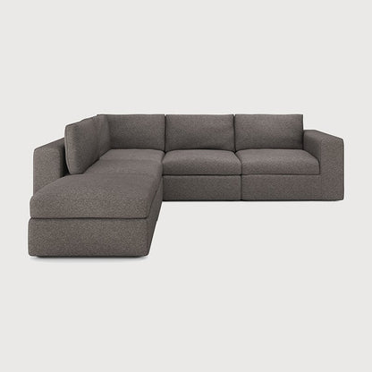 Mellow Modular Sofa - Textile | Granite