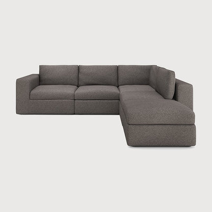 Mellow Modular Sofa - Textile | Granite