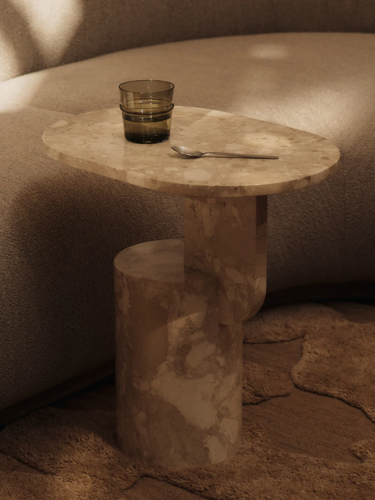 Insert Side Table - Stone - Sand