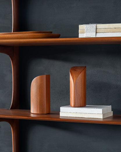 PI wall shelf - Mahogany