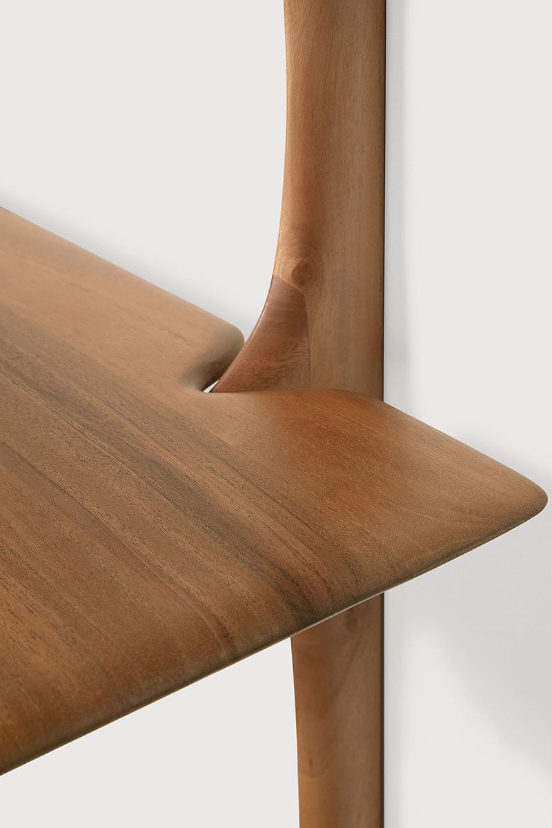 PI wall shelf - Mahogany