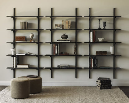 PI wall shelf - Mahogany Dark Brown