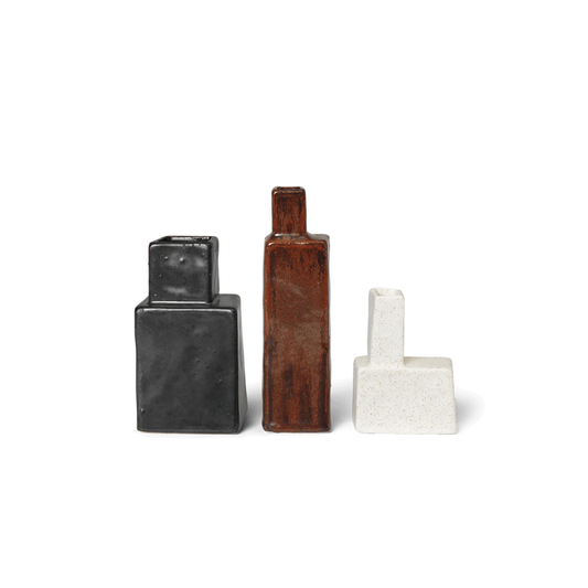Koa Vases - Set of 3 - Multi