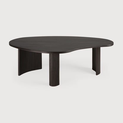 Boomerang Coffee Table - Mahogany Dark Brown