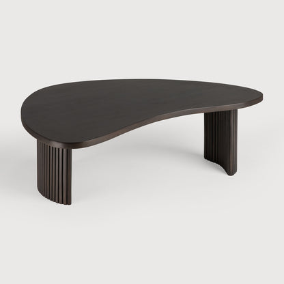 Boomerang Coffee Table - Mahogany Dark Brown