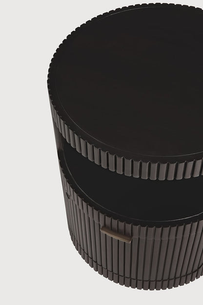 Boomerang drawer unit