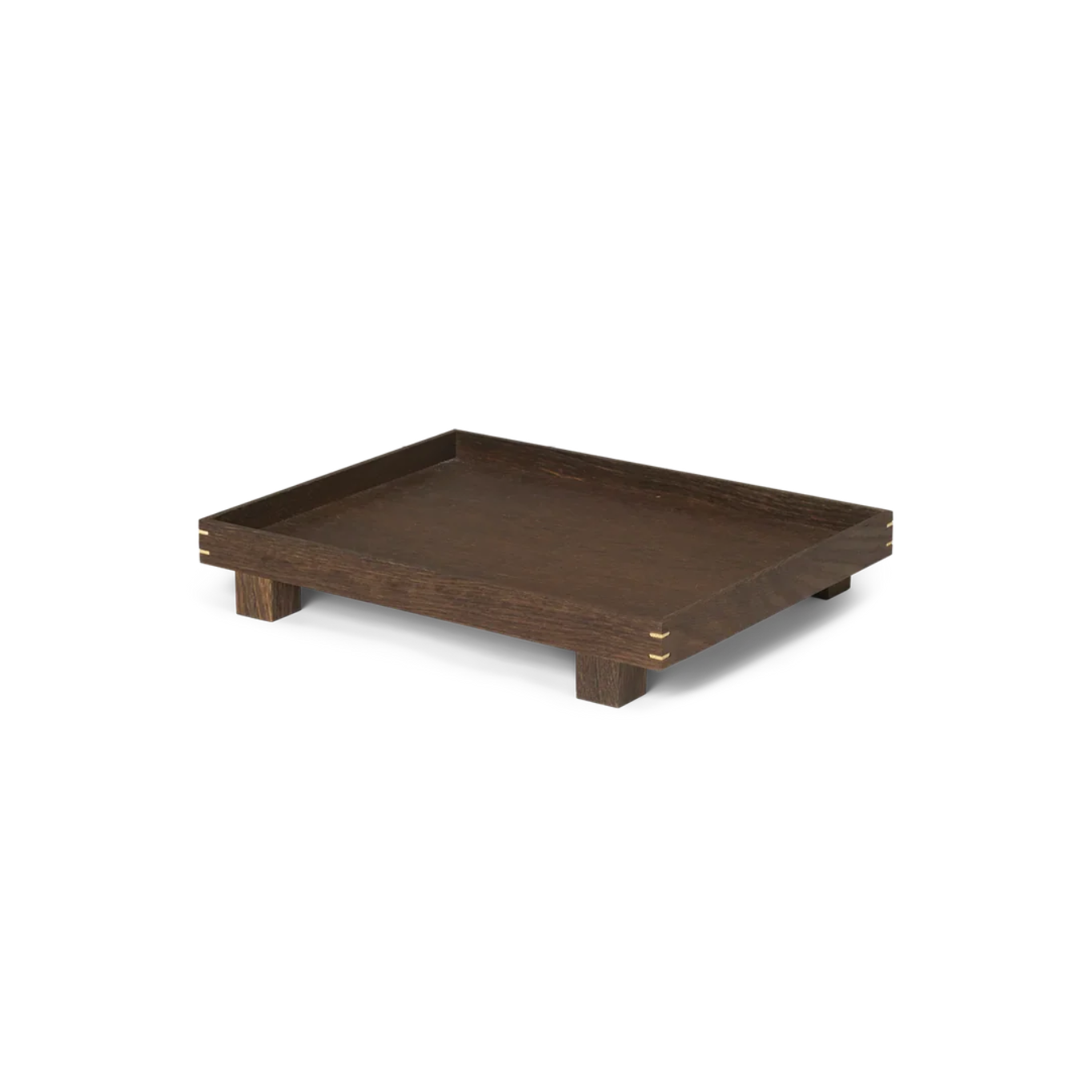 Bon Wooden Tray - Small - Smoked Oak