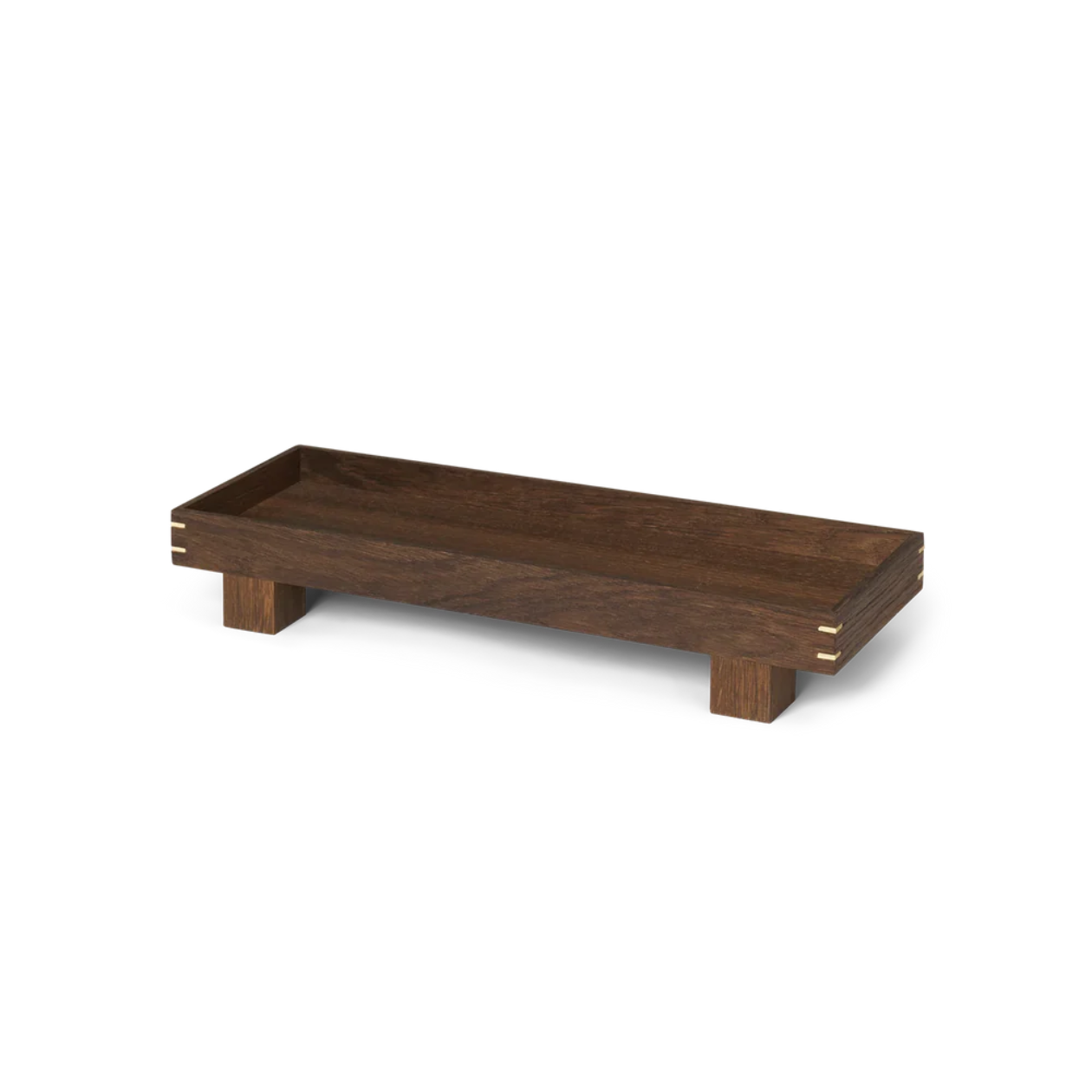 Bon Wooden Tray - X Small - Smoked Oak