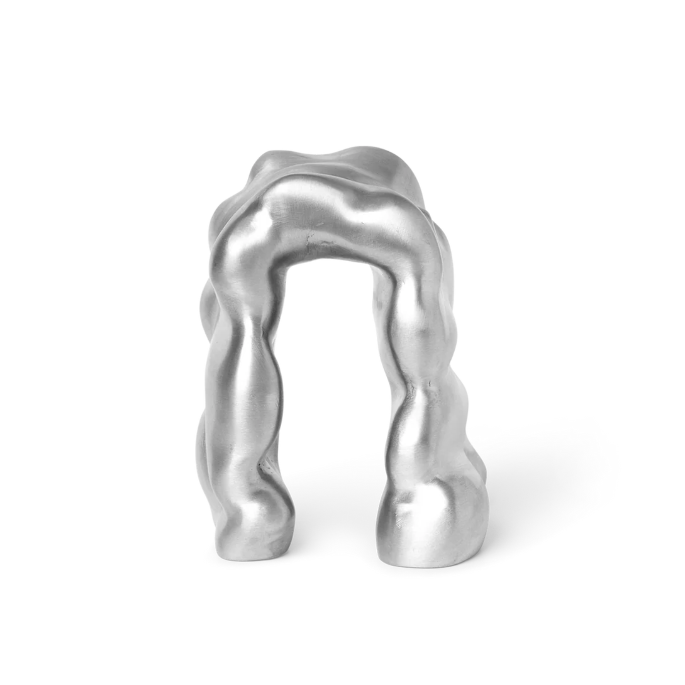 Morf Sculpture - Brushed Aluminium