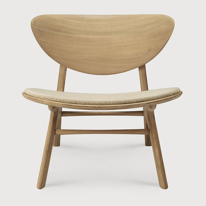 Eye lounge chair - Oak | Off White