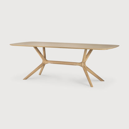 X Dining Table - Solid Oak