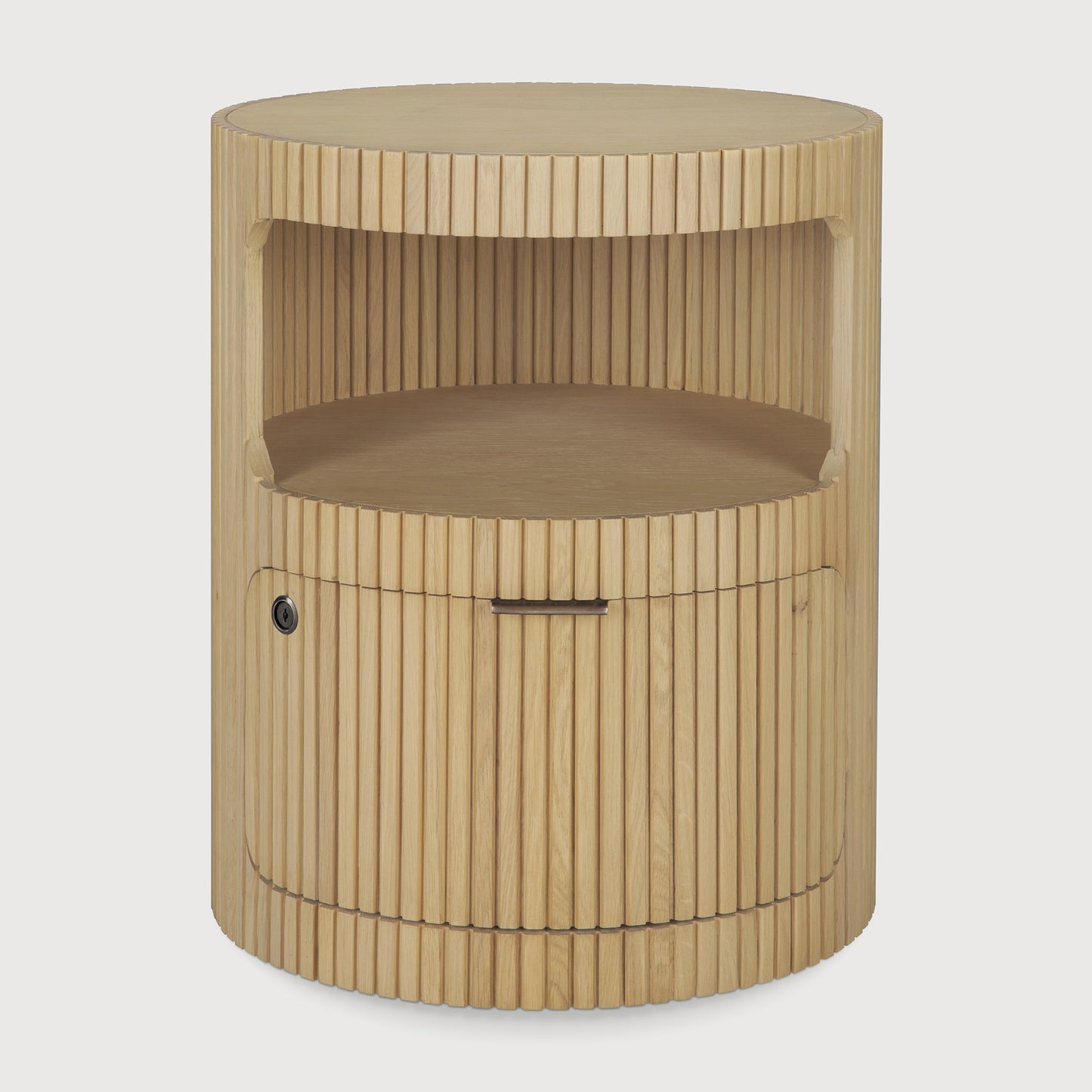 Boomerang drawer unit