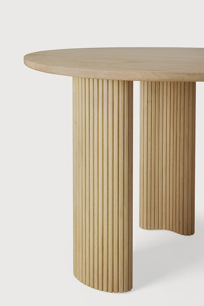 Boomerang Desk - Oak