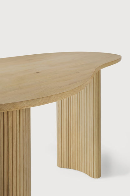 Boomerang Desk - Oak