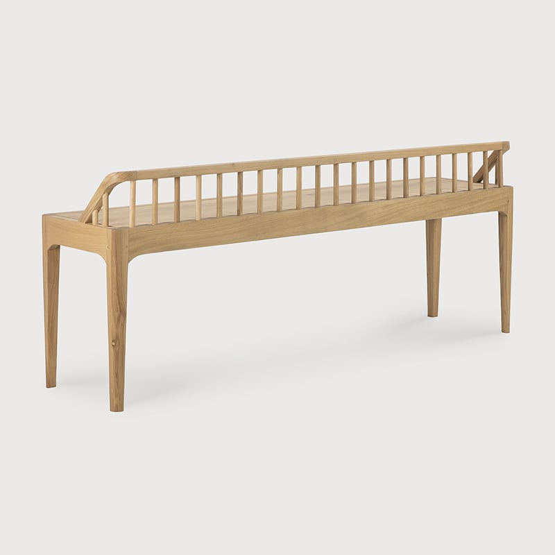 Spindle Bench - Oak