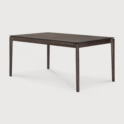Bok Extendable Dining Table - Oak Brown