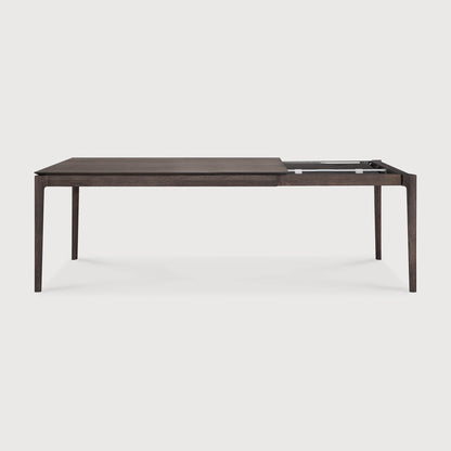 Bok Extendable Dining Table - Oak Brown