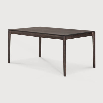 Bok Extendable Dining Table - Oak Brown