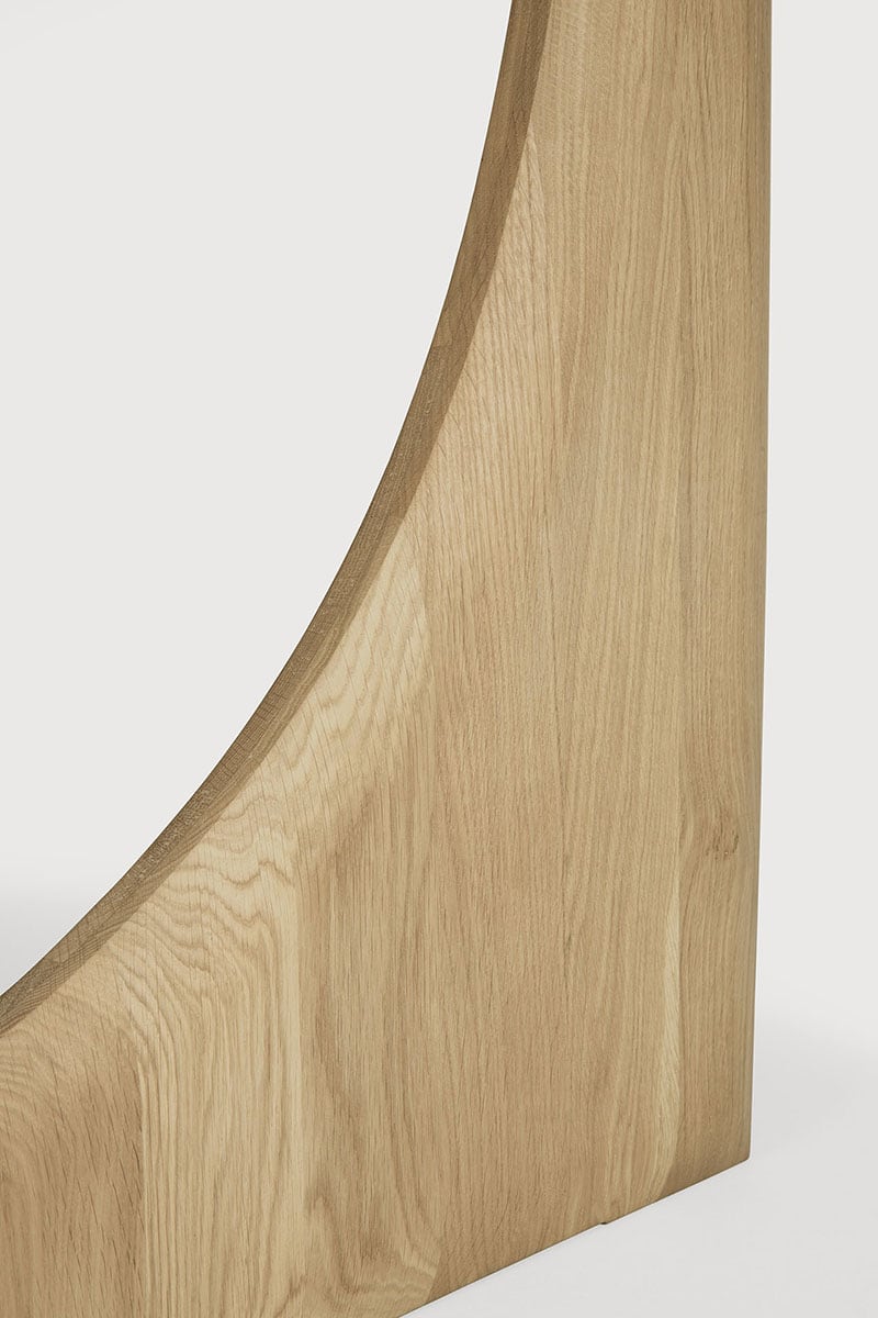 Geometric Dining Table - Oak