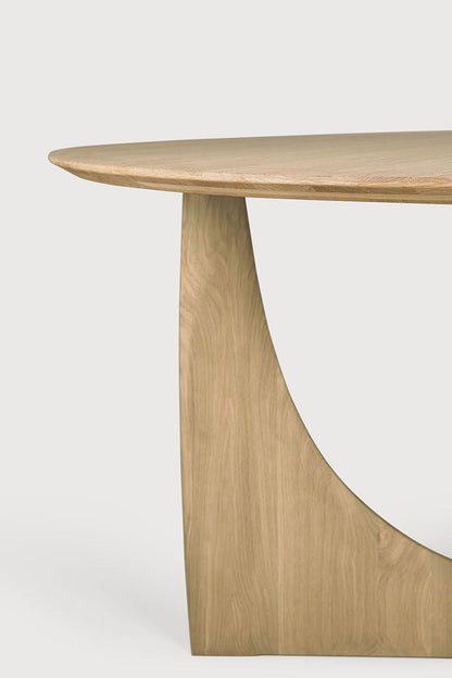 Geometric Dining Table - Oak