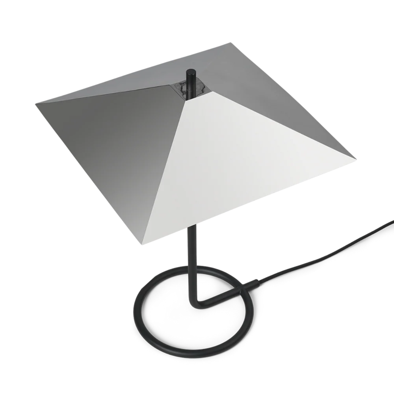 Filo Table Lamp Square - Black/Mirror Polished