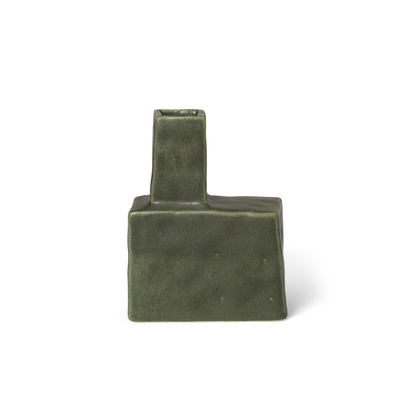 Koa Vase - Small - Dark Sage