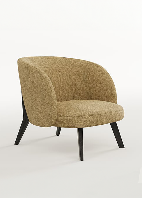 Ava Wood Lounge Chair