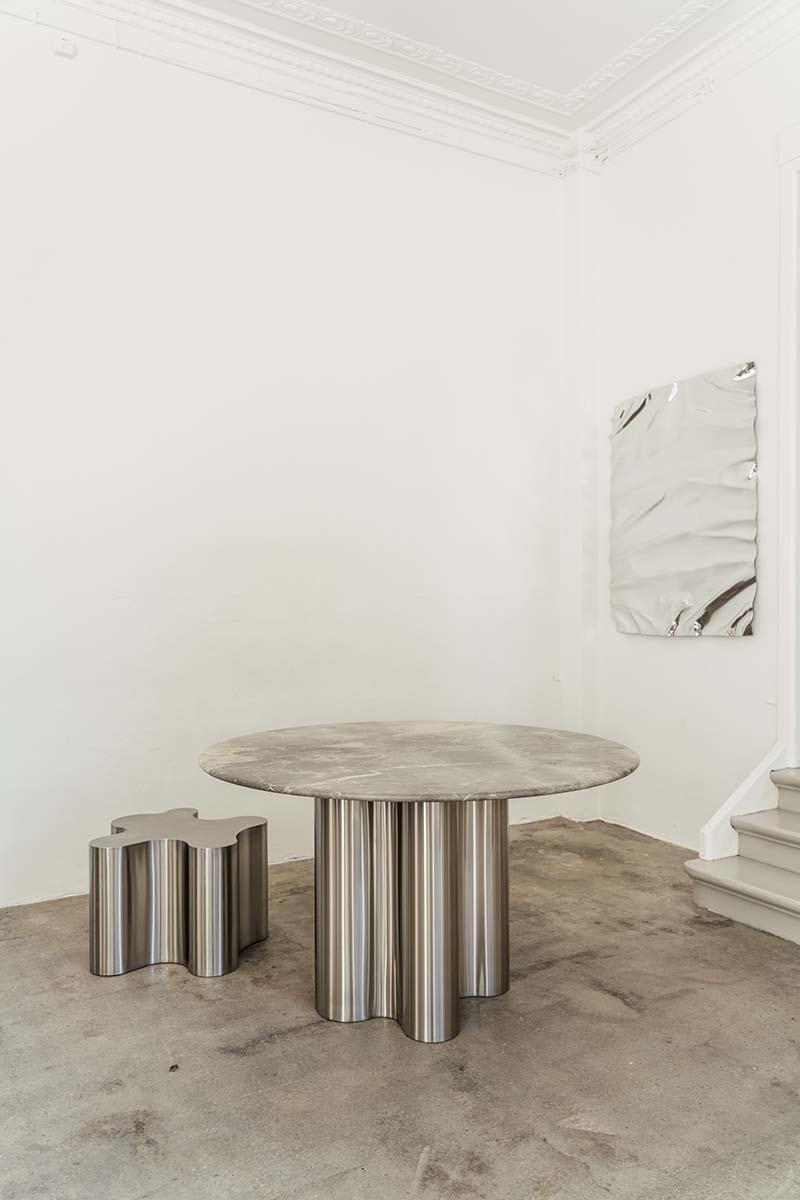 Silver Root Dining Table (Marble)
