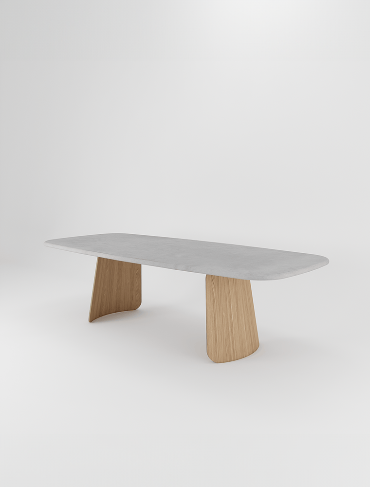 Dune Wood Dining Table