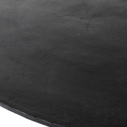 Black Round Dining Table