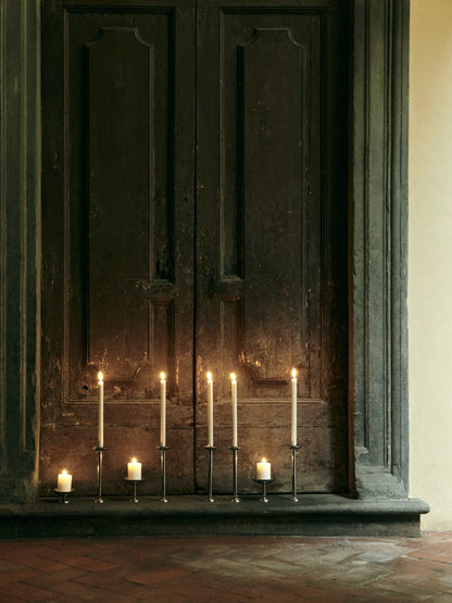 Metal Champaign Candle Holder - Tall
