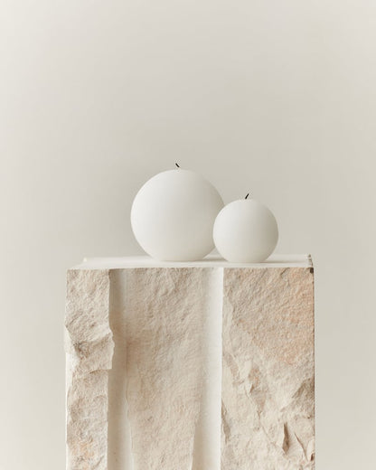 Paraffin Candle Light Ø 8 cm