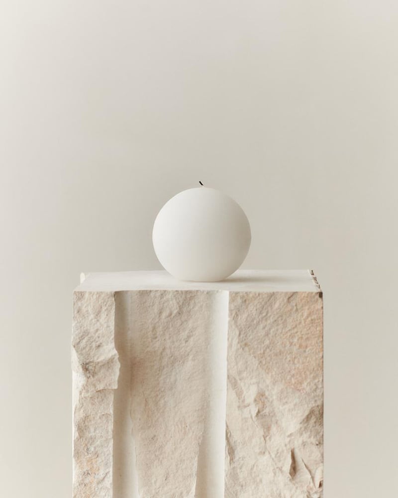 Paraffin Candle Light Ø 12 cm