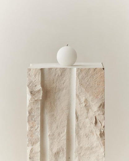 Paraffin Candle Light Ø 8 cm