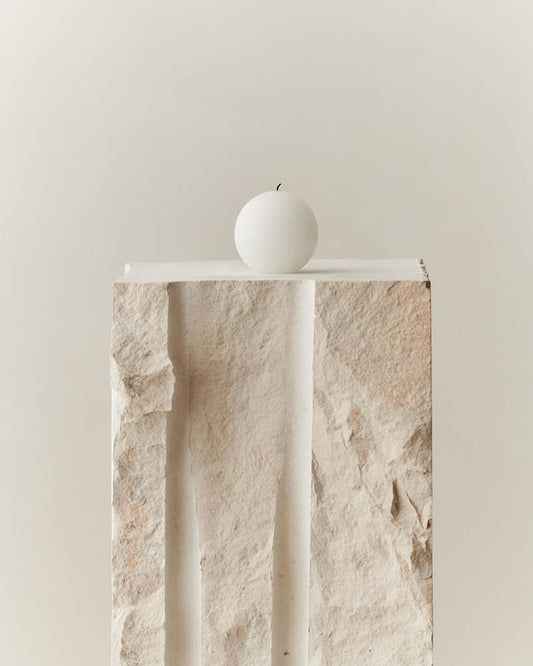 Paraffin Candle Light Ø 8 cm