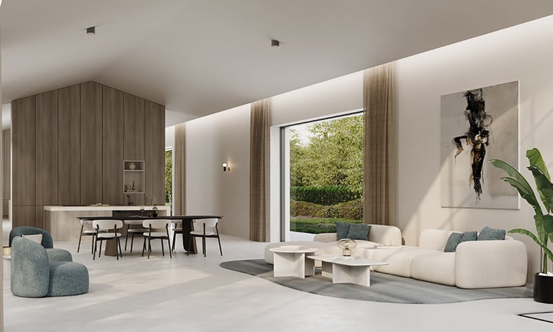 Dune Wood Dining Table