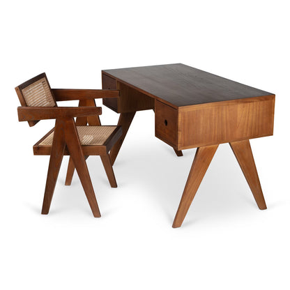 Office Desk 150 - Dark Brown