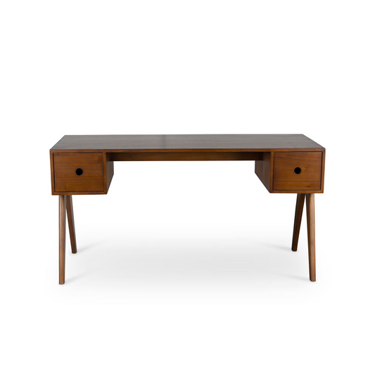 Office Desk 150 - Dark Brown