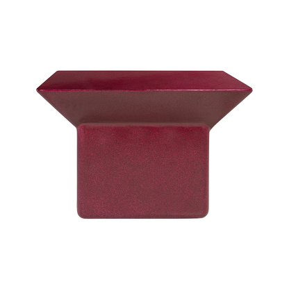 Prism Coffee Table Glossy Burgundy