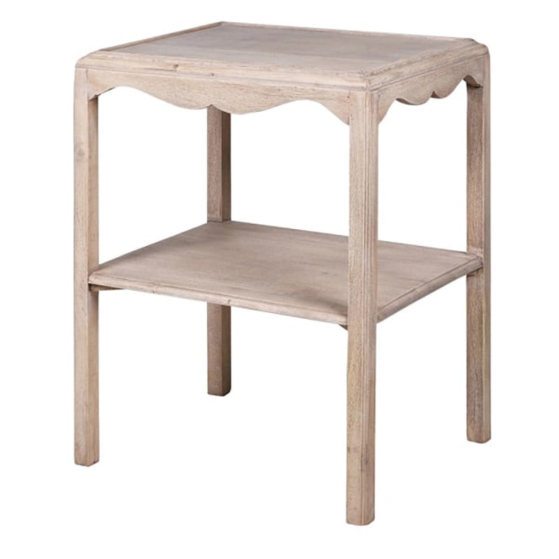 Imperial Side Table With Shelf