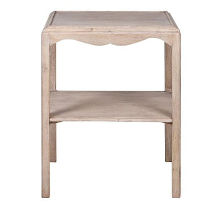 Imperial Side Table With Shelf