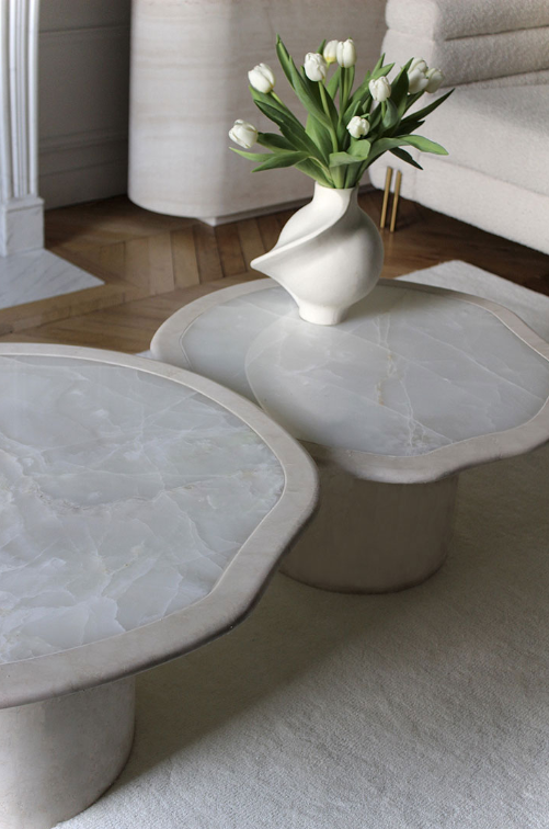 Joan Duo Onyx Coffee Table