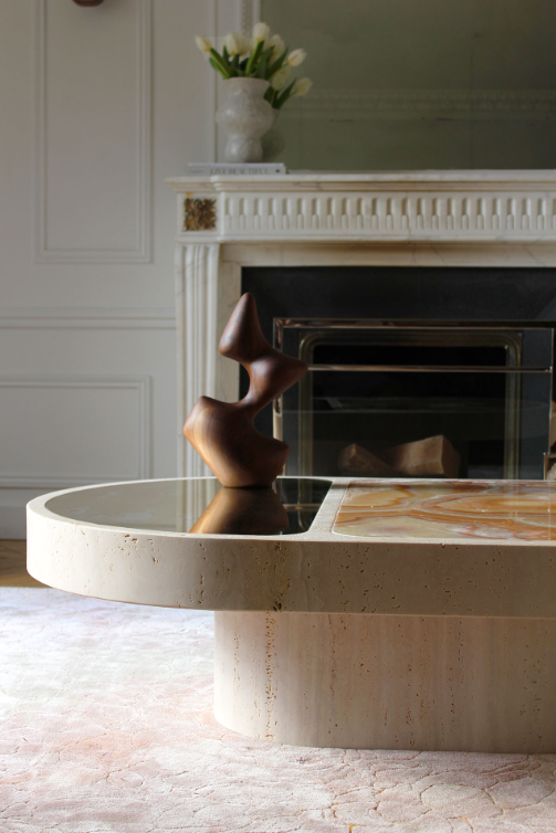 Cohesion Coffee Table With Sixties Onyx