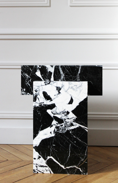 Gaia Grand Antique Marble Table
