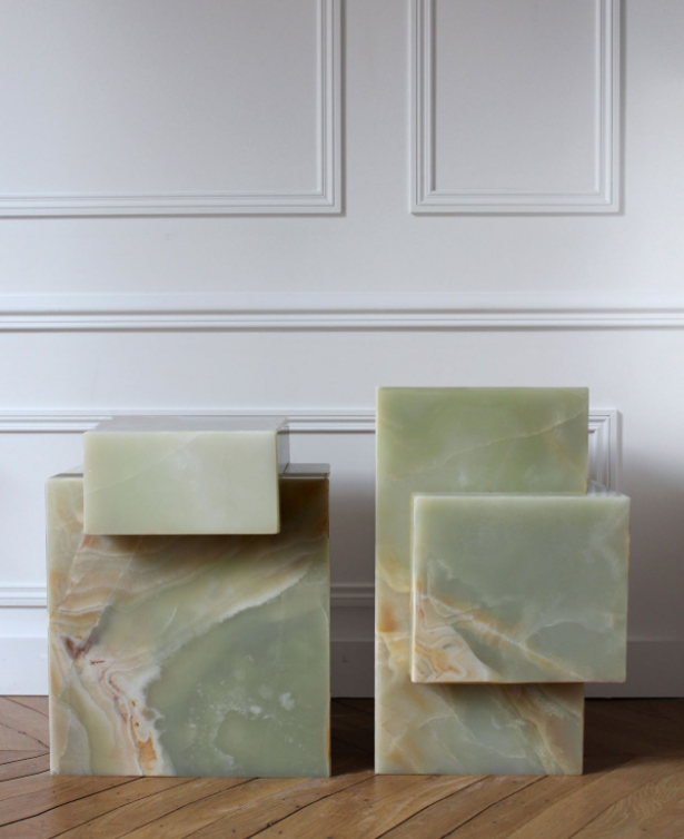 Gaia Green Onyx Table