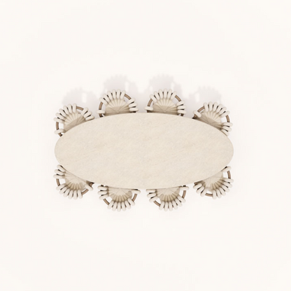 Luna Oval Table