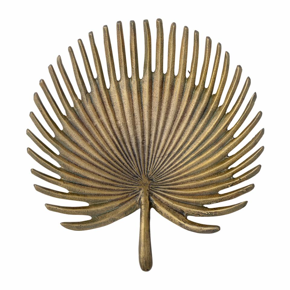Lillie Tray, Brass, Metal