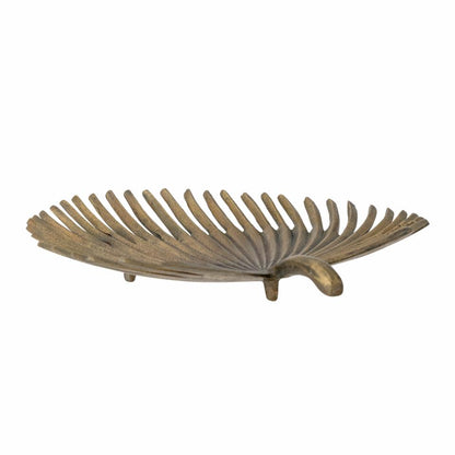 Lillie Tray, Brass, Metal