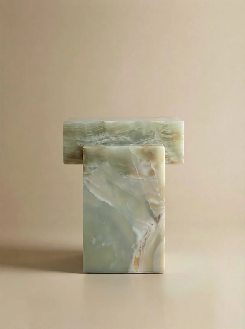 Gaia Green Onyx Table
